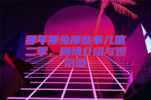 那年那兔那些事兒第二季，劇情介紹與觀后感