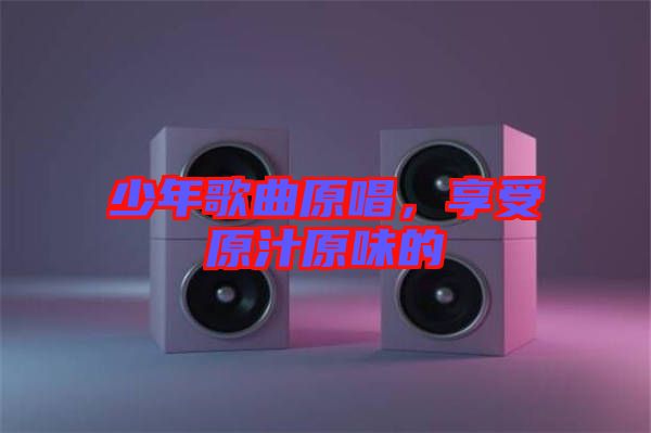 少年歌曲原唱，享受原汁原味的