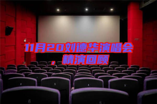 11月20劉德華演唱會(huì)，精演回顧