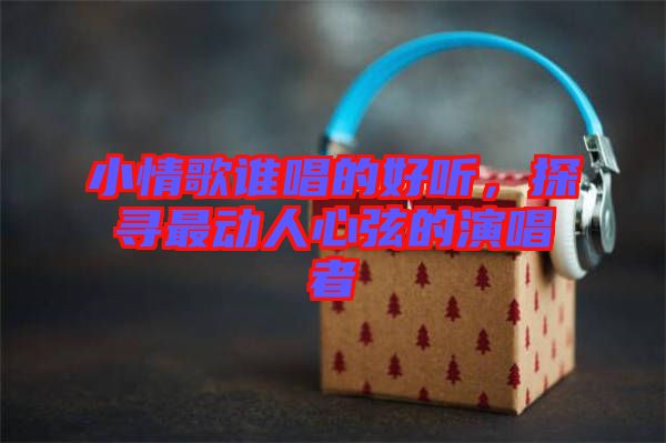 小情歌誰唱的好聽，探尋最動人心弦的演唱者