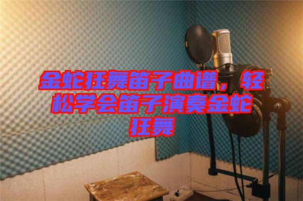 金蛇狂舞笛子曲譜，輕松學會笛子演奏金蛇狂舞